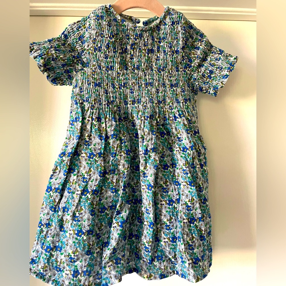 Zara 3-4 smocked dress